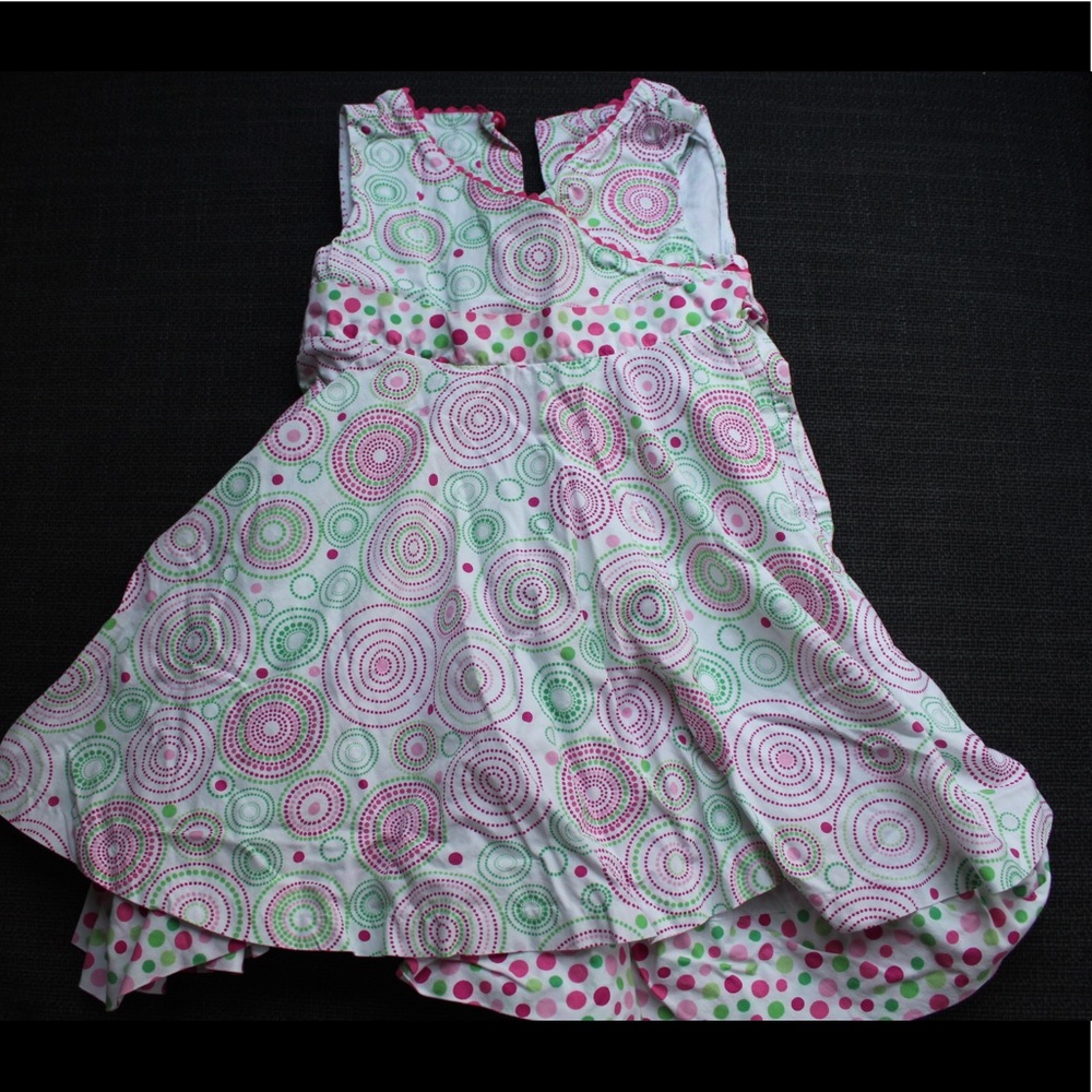 Pretty Polly Flinders dress with mod circles